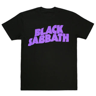 Black Sabbath - Classic Logo - Black T-Shirt - Black Sabbath