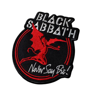 Black Sabbath Patch - Archangel Never Say Die (Iron On) Black Sabbath