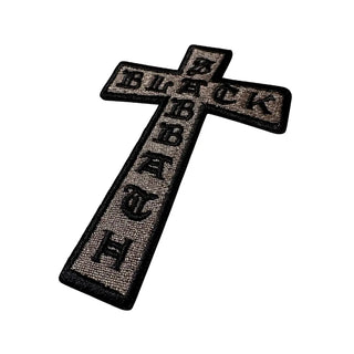 Black Sabbath Patch - Cross (Iron On) Black Sabbath