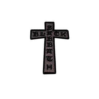 Black Sabbath Patch - Cross (Iron On) Black Sabbath