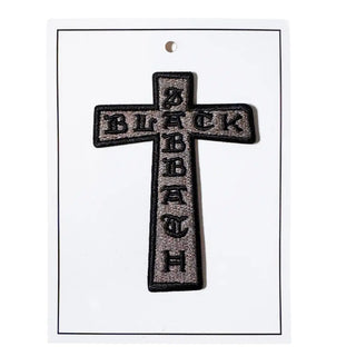 Black Sabbath Patch - Cross (Iron On) Black Sabbath