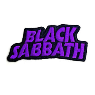 Black Sabbath Patch - Wavy Logo (Iron On) Black Sabbath
