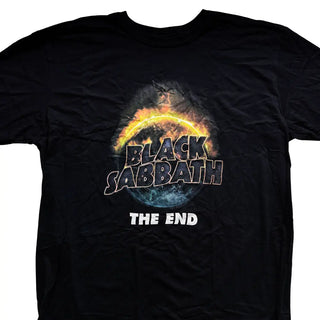 Black Sabbath - The End World Tour - Black T-Shirt Black Sabbath