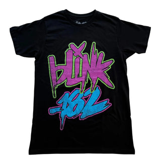 Blink 182 - Neon - Black T-Shirt Blink 182