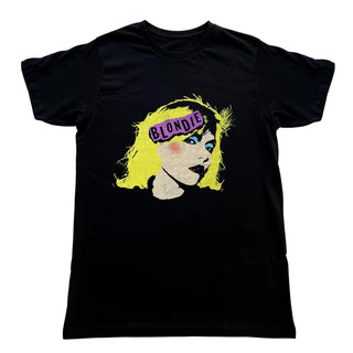 Blondie - Punk Logo - Black T-Shirt