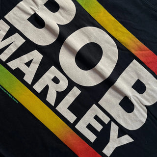 Bob Marley - Block Logo - Black T-Shirt