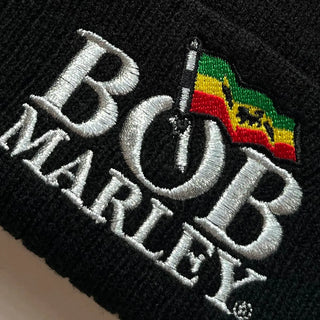 Bob Marley - Logo - Black Beanie