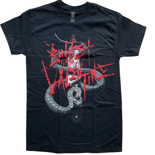 Bullet for My Valentine - Snake Knife Black T-Shirt Bullet for My Valentine