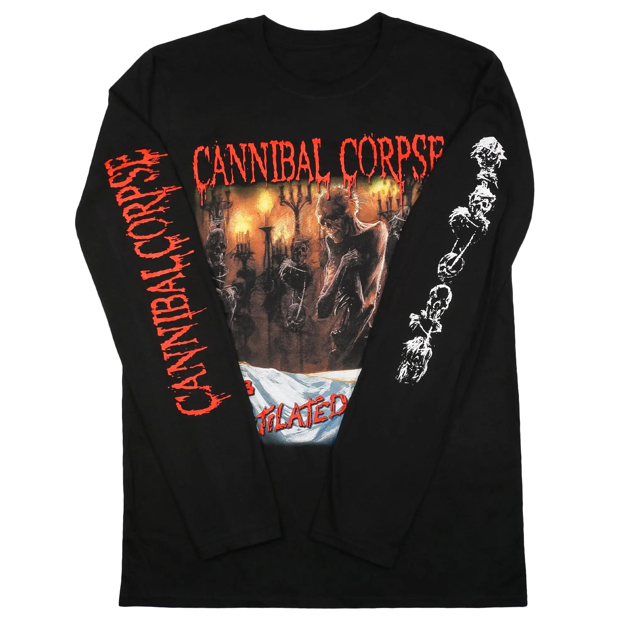 Cannibal Corpse ロングスリーブT Official Cannibal Corpse - Tomb of the Mutilated - Black Long