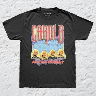Cardi B - Am I The Drama Faces T-Shirt Cardi B