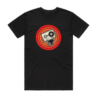 Cassette - Music T-Shirt - Black Backyard Tees