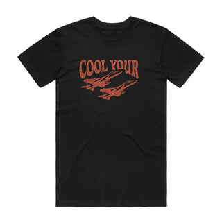 Cool Your Jets - Funny T-Shirt - Black Backyard Tees