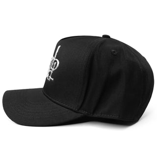 Lamb of god - Silver Logo - Black Baseball Cap