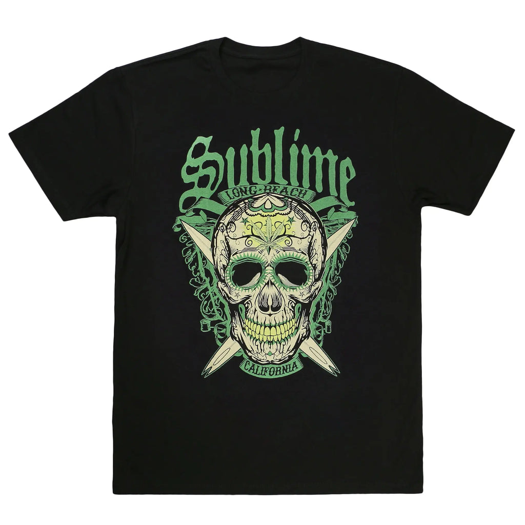 Sublime - Long Beach - Black T-Shirt | Twisted Thread NZ