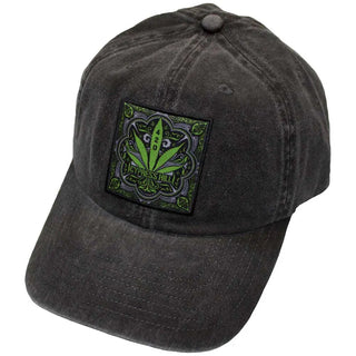 Cypress Hill Hat - 420 Leaf Snapback Metallica