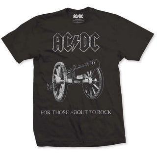 AC/DC - For Those About to Rock - Black T-Shirt AC/DC