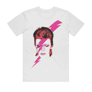 David Bowie - Aladdin Sane - White T-shirt David Bowie