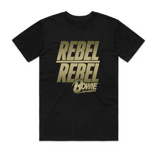 David Bowie - Rebel Rebel - Black T-shirt David Bowie