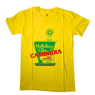 Dead Kennedys - Holiday in Cambodia Yellow T-Shirt Dead Kennedys