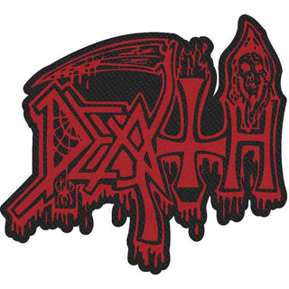 Death Patch - Logo Cut Out (Sew On) Death