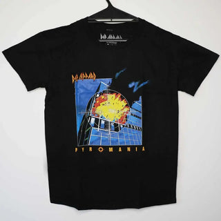 Def Leppard - Pyromania - Black T-Shirt Def Leppard