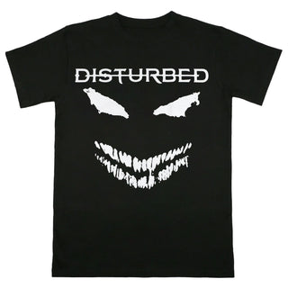 Disturbed - Creepy Face - Black T-Shirt
