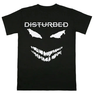 Disturbed - Creepy Face - Black T-Shirt Disturbed