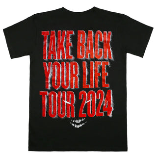 Disturbed - NZ 2024 Tour - Black T-Shirt