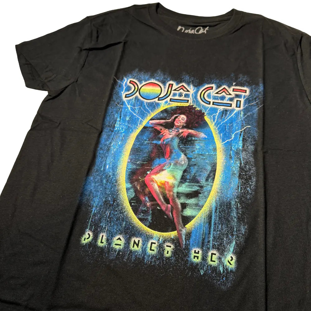 Doja-Cat-Planet-Her-Black-T-