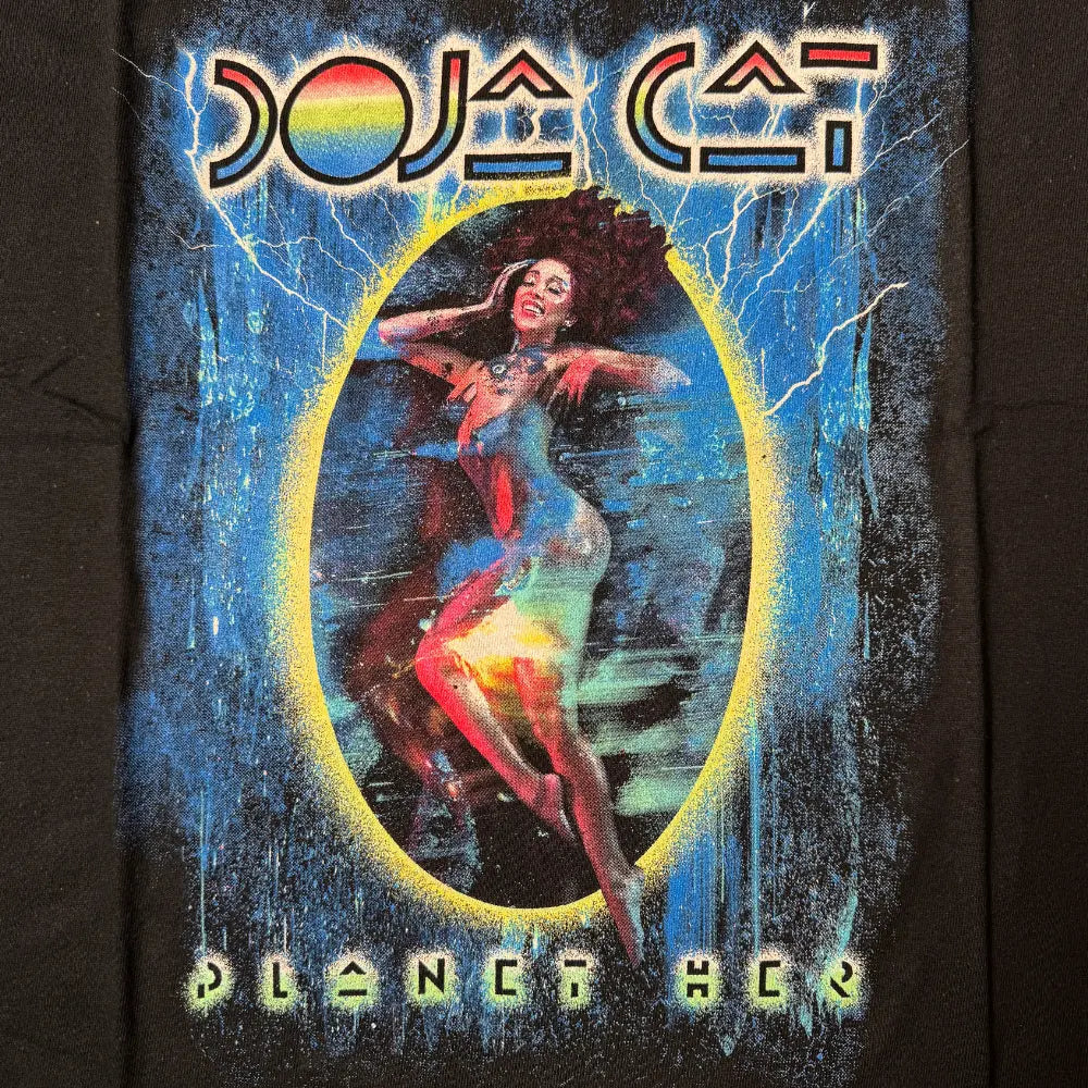 Doja-Cat-Planet-Her-Black-T-