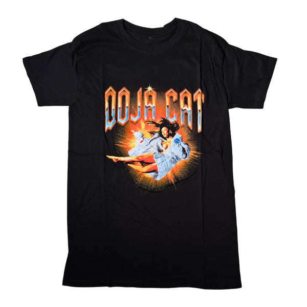 Official Doja Cat - Planet Her Space Black T-Shirt | Twisted NZ