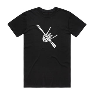 Drum Sticks - Music T-Shirt - Black Backyard Tees