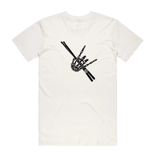 Drum Sticks - Music T-Shirt - Natural Backyard Tees