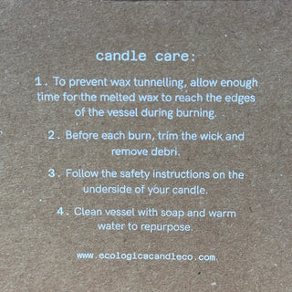 ECOLÓGICA - Whiskey Candle - 300g ECOLÓGICA