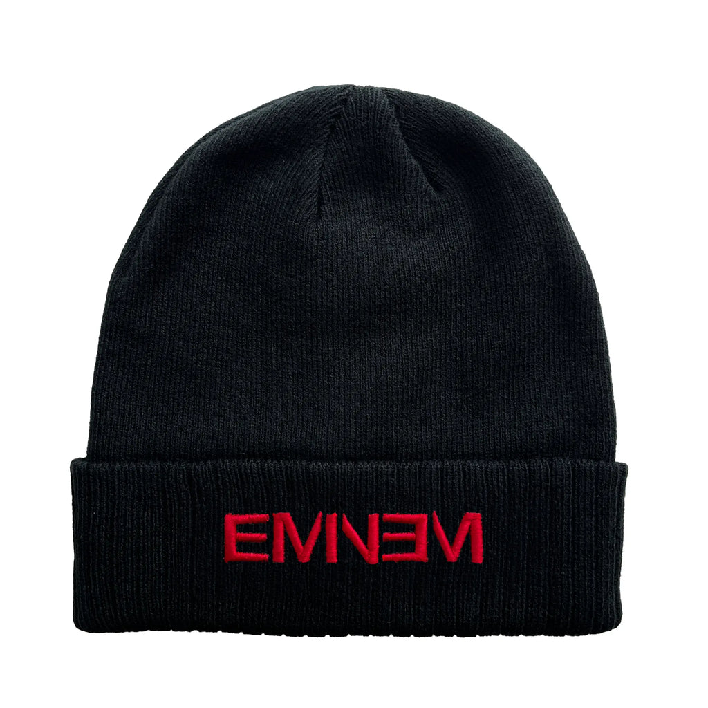 EMINEM - Logo - Black Beanie | Twisted Thread NZ