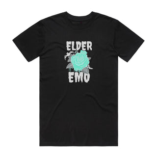 Elder Emo (Rose) - Halloween T-Shirt - Black Backyard Tees