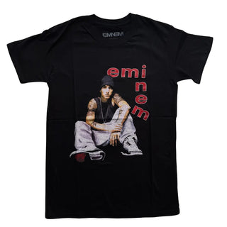 Eminem - Letters - Black T-Shirt EMINEM