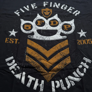 Five Finger Death Punch - Chevron - Black T-Shirt Five Finger Death Punch
