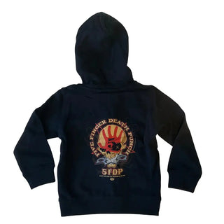 Five Finger Death Punch - Knucklehead -  Kids Black Hoodie Five Finger Death Punch