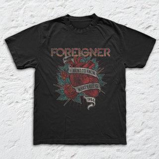 Foreigner - I wanna Know What Love Is T-Shirt Foreigner