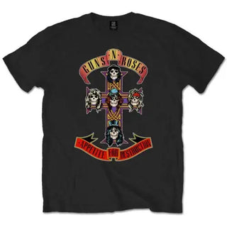 GNR - Appetite for Destruction - Black T-Shirt Guns N' Roses