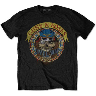 GNR - Civil War - Black T-Shirt Guns N' Roses