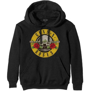 GNR - Classic Bullet Logo - Black Hoodie Guns N' Roses