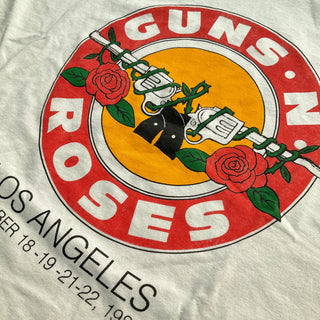 GNR - LA Bullet - White T-Shirt Guns N' Roses