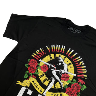 GNR - UYI World Tour - Black T-Shirt Guns N' Roses