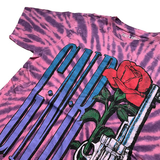 GNR - Use Your Illusion Pistol - Tie Dye Pink T-Shirt Guns N' Roses
