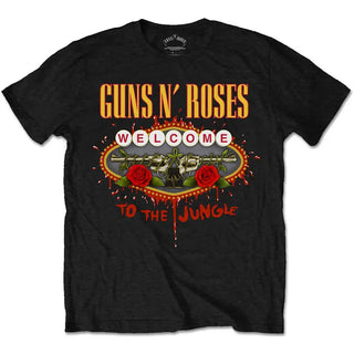 GNR - Welcome to the Jungle - Black T-Shirt Guns N' Roses