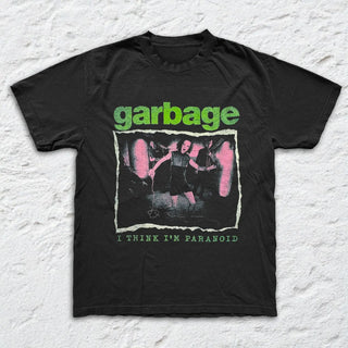 Garbage - Paranoid Photo T-Shirt Garbage