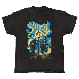 Ghost - Lamplighter - Black Vintage T-shirt Ghost