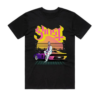 Ghost - Miami Vice - Black T-shirt Ghost
